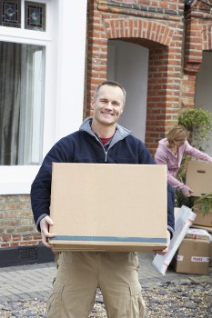 Van collecting recyclable household items in South Kensington