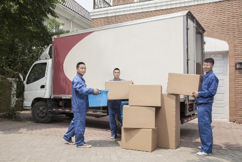 Office moving team planning a relocation in South Kensington