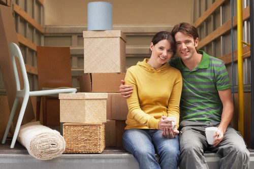 Moving day logistics for a flat or office in South Kensington
