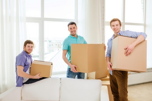 Organised office removals planning for a South Kensington company
