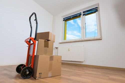 Manual handling equipment used for secure item transport