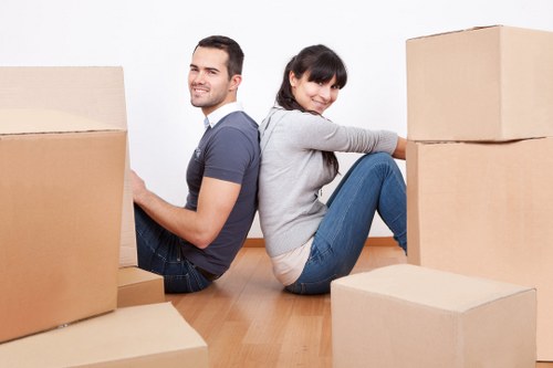 Packing and loading service for flats in South Kensington