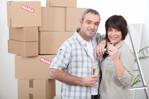 Careful packing and loading service for South Kensington home or office removals